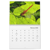 昆虫マクロ写真カレンダー カレンダー (2月 2026)
