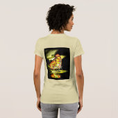 昆虫モデル：美しい蝶11-01 Tシャツ (裏面フル)