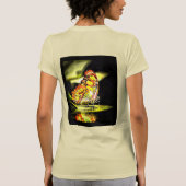 昆虫モデル：美しい蝶11-01 Tシャツ (裏面)