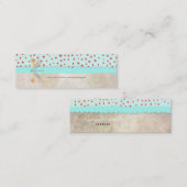 昆虫名刺 スキニー名刺 (正面/裏面)