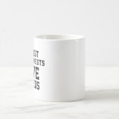 昆虫学最高の者はひげがある コーヒーマグカップ (中央)