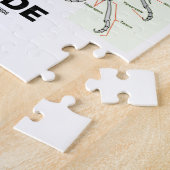 昆虫学者の内部(労働者の蟻の解剖学) ジグソーパズル (側面)