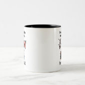 昆虫学者の私と話したい ツートーンマグカップ (中央)