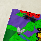 昆虫学者ブーケ ビーチタオル (インサイチュ)