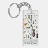 「昆虫学者」 キーホルダー (正面左)
