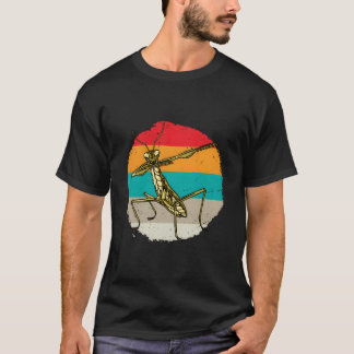 昆虫学 昆虫学者 昆虫の擬態 カマキリ Tシャツ