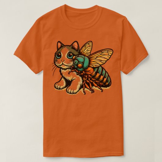 昆虫学Cicada恋人Cicada Fest 2024ブロウドXI Tシャツ (デザイン正面)