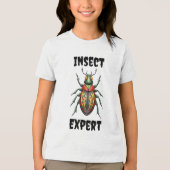 昆虫専門家 トライブレンドＴシャツ (正面)