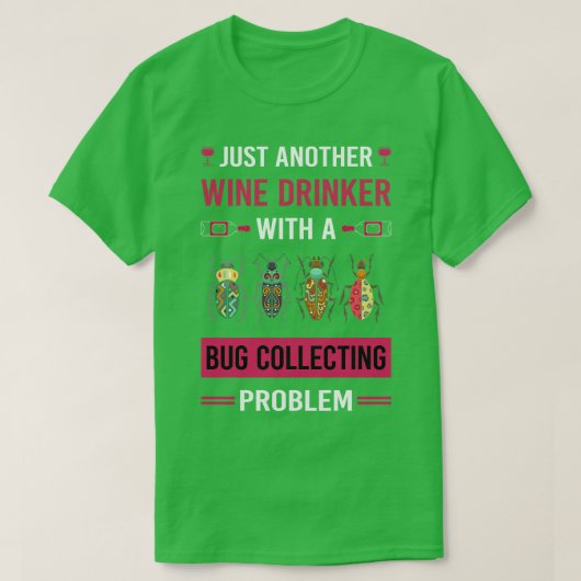 昆虫採集ワインドリンカーバグ Tシャツ (デザイン正面)