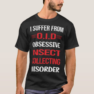 昆虫採集強迫虫虫 Tシャツ