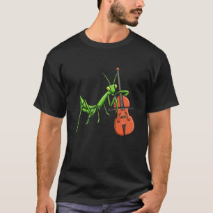 昆虫採集昆虫捕獲昆虫学者バイオリン Tシャツ