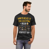 昆虫採集 ビールデー 昆虫 虫 バグ Tシャツ (正面フル)