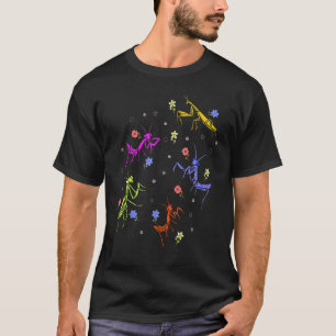 昆虫採集 昆虫捕り カマキリ 昆虫学 Tシャツ