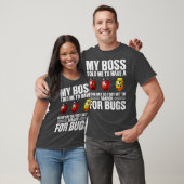 昆虫探し 虫 面白い 昆虫学者 Tシャツ (ユニセックス)