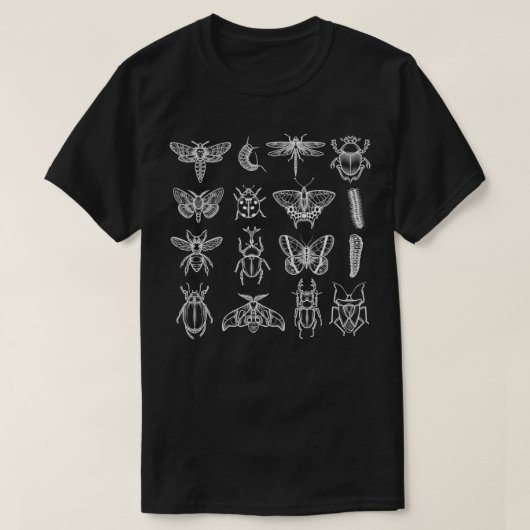 昆虫昆虫学おもしろい虫捕獲昆虫学 Tシャツ (デザイン正面)