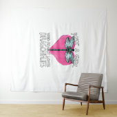 昆虫昆虫昆虫学者Dを本当に愛している女の子 タペストリー (インサイチュ(横))