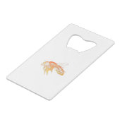 昆虫蜂オレンジ クレジットカード栓抜き (正面アングル)