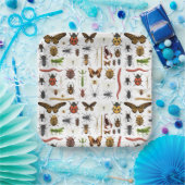 昆虫誕生日 ペーパープレート (パーティー)