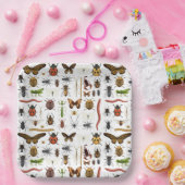 昆虫誕生日 ペーパープレート (パーティー)