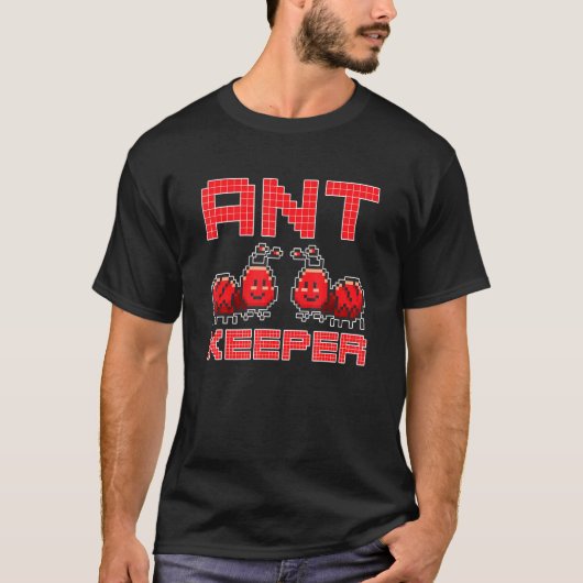 昆虫飼育員ホビーア保ント Tシャツ (正面)