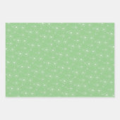 (昆虫)オオカバマダラ、モナークお洒落チョウの花 ラッピングペーパーシート (正面3)