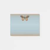 (昆虫)オオカバマダラ、モナークかわいらしバタフライ秋の色 ポストイット (正面)