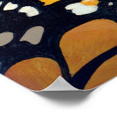 （昆虫）オオカバマダラ、モナークとニンフARTプリント蝶の妖精 ポスター (角)