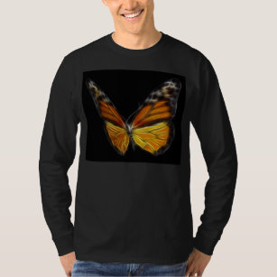 （昆虫）オオカバマダラ、モナークのオレンジ蝶飛んでいるな昆虫 Tシャツ