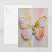 （昆虫）オオカバマダラ、モナークの最初の光 シーズンポストカード (正面/裏面)