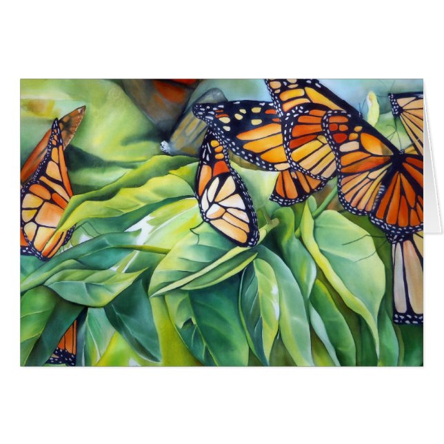 （昆虫）オオカバマダラ、モナークの朝ライトの移動 (正面横)