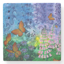 （昆虫）オオカバマダラ、モナークの避難所のコースター