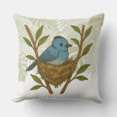 (昆虫)オオカバマダラ、モナークの間に閉じ込められた黒い寝具離れの クッション (正面)