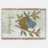 （昆虫）オオカバマダラ、モナークの間に閉じ込められた黒い寝具離れの スローブランケット (正面)