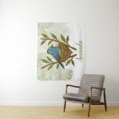 （昆虫）オオカバマダラ、モナークの間に閉じ込められた黒い寝具離れの タペストリー (インサイチュ)