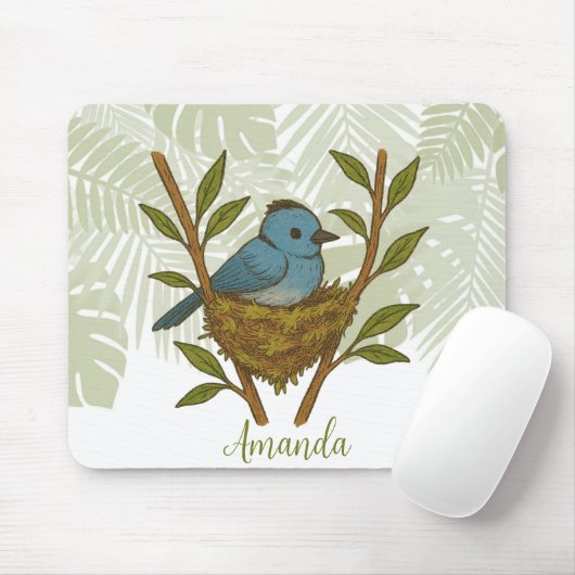 (昆虫)オオカバマダラ、モナークの間に閉じ込められた黒い寝具離れの マウスパッド (マウス)