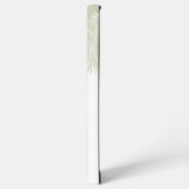 （昆虫）オオカバマダラ、モナークの間に閉じ込められた黒い寝具離れの SAMSUNG GALAXYケース (左側面)