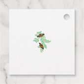 （昆虫）オオカバマダラ、モナークエレガントバタフ結婚ィーのプレゼント フェイバータグ (裏面)