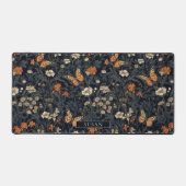 （昆虫）オオカバマダラ、モナークエレガント蝶フローラ デスクマット (正面)