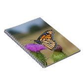 （昆虫）オオカバマダラ、モナークオンパスチュアティスルプレーリーリッジ ノートブック (右側)