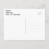 （昆虫）オオカバマダラ、モナークカスタムバタフライ | トレンディ ポストカード (裏面)