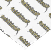 （昆虫）オオカバマダラ、モナークキャタピラ漫画イラストレーション テーブルクロス (アングル)