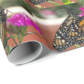 （昆虫）オオカバマダラ、モナークツイン#1-wrapping紙 ラッピングペーパー (ロールコーナー)