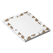 (昆虫)オオカバマダラ、モナークバタフライあなたの名前を追加メモ帳 ノートパッド (アングル)