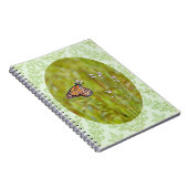 （昆虫）オオカバマダラ、モナークバタフライアートジャーナル ノートブック (右側)