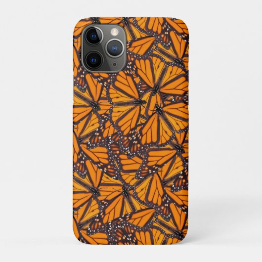 (昆虫)オオカバマダラ、モナークバタフライウイング Case-Mate iPhoneケース (裏)