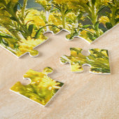 (昆虫)オオカバマダラ、モナークバタフライオンゴルデンロッドパズル ジグソーパズル (側面)