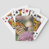 （昆虫）オオカバマダラ、モナークバタフライオンワイルドフラワートランプ トランプ (裏面)