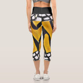 （昆虫）オオカバマダラ、モナークバタフライカインスパイアプリレギンス カプリレギンス (裏面)