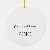 （昆虫）オオカバマダラ、モナークバタフライクリスマス飾り セラミックオーナメント (裏面)