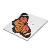 (昆虫)オオカバマダラ、モナークバタフライセラミックタイル タイル (側面)